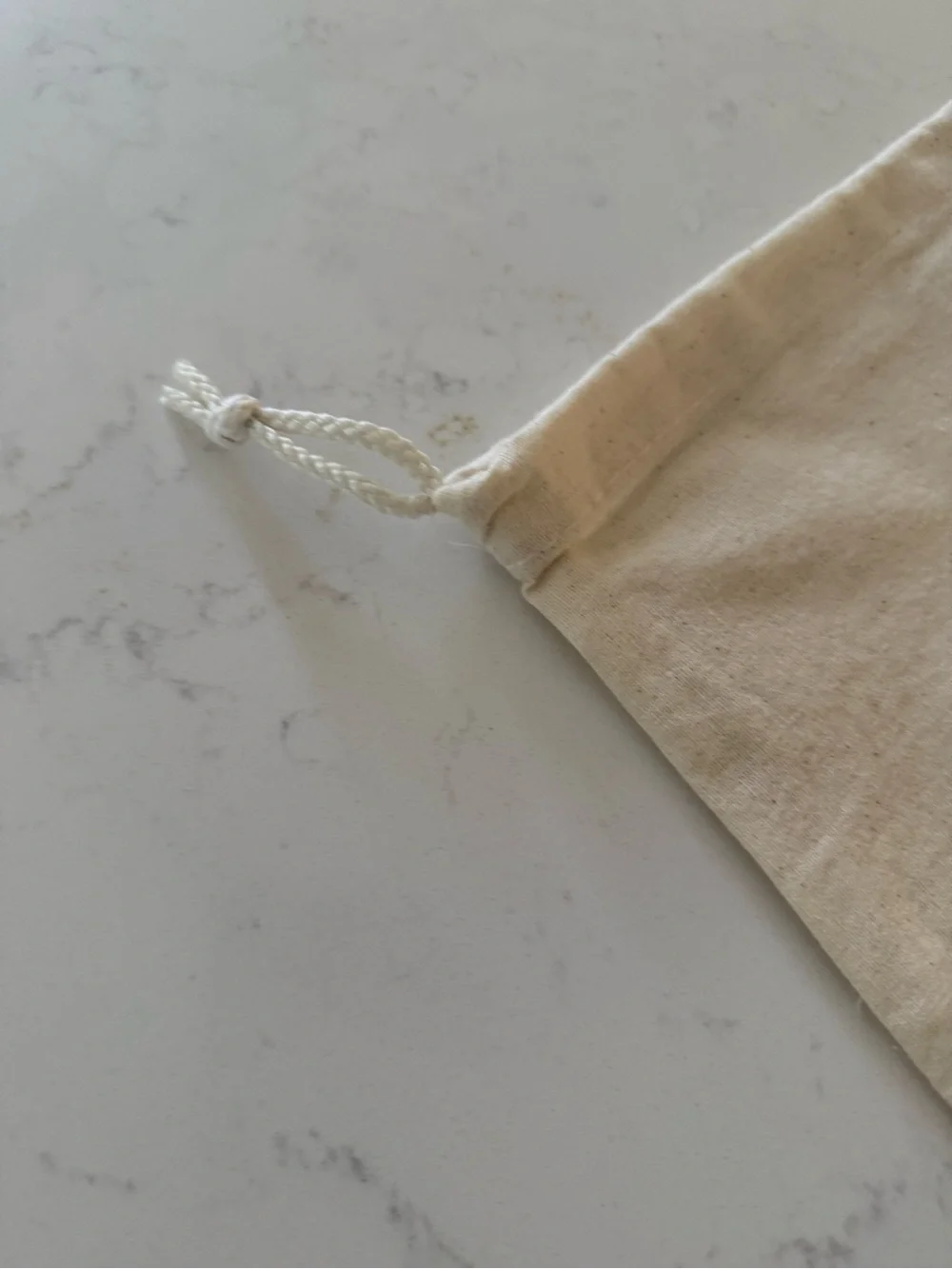 Four Seasons Cream Laundry Drawstring Bag - Picture 3 of 4